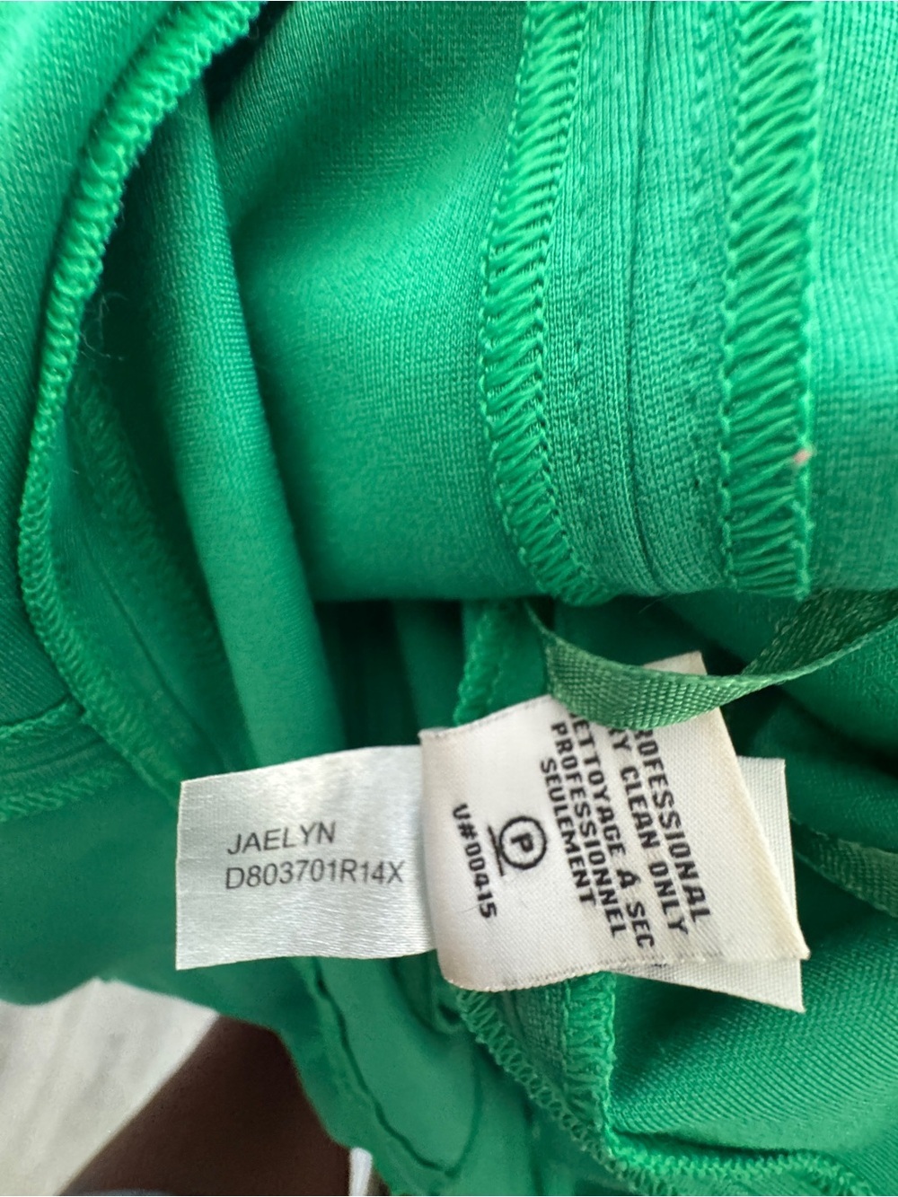 Diane von Furstenberg Jaelyn Sleeveless Green Flounce Hem Dress Size 2 - Picture 7 of 7